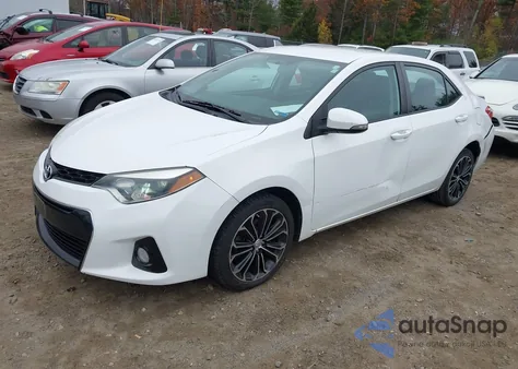2014 Toyota Corolla S Plus from USA, damaged, VIN 2T1BURHE4EC161966